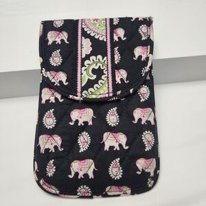 Vera Bradley Pink Elephant Accessory Case